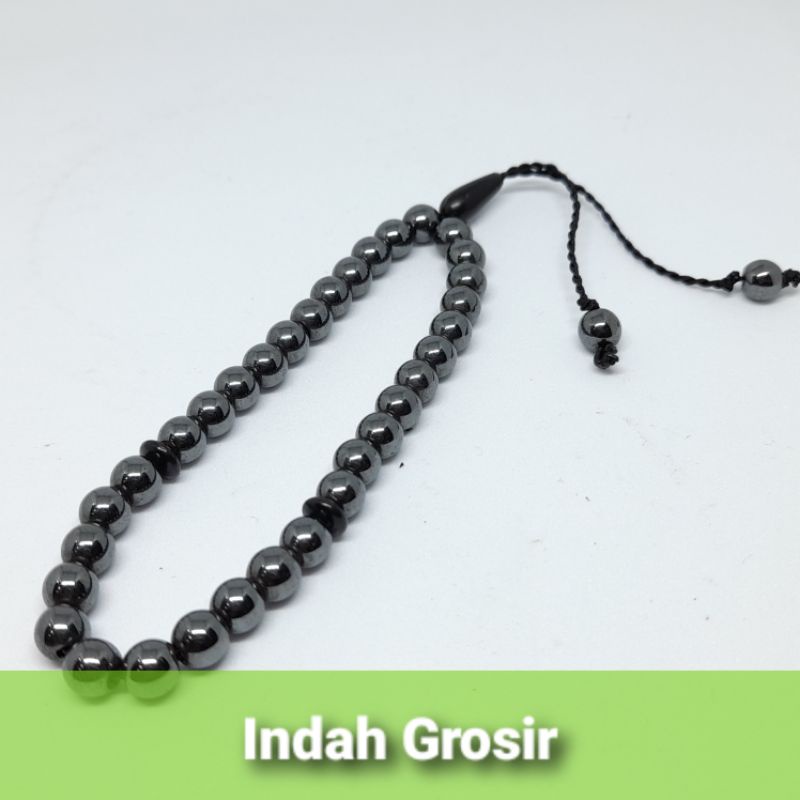 gelang tasbih 33 batu blustin 6mm