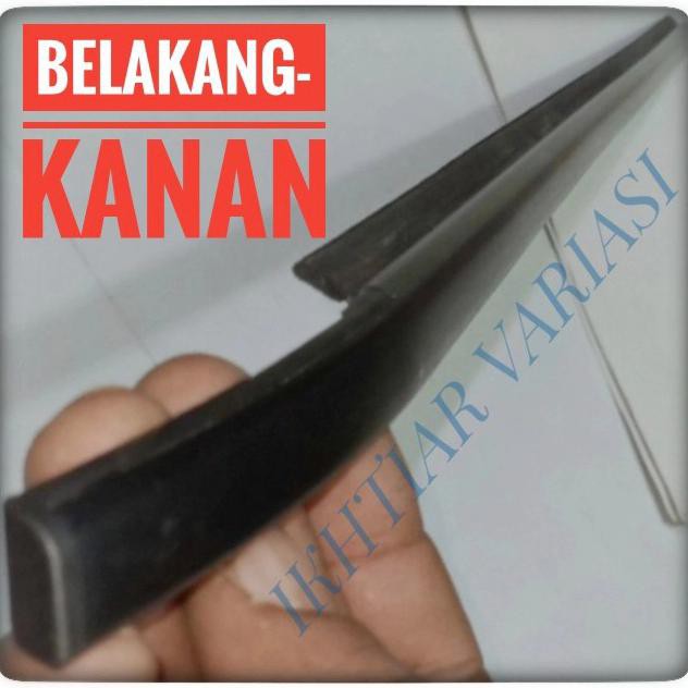 Pelipit Kaca Suzuki SX4 X-OVER Weather Strip Suzuki SX4 Original 1 Pc - Kanan Belakang