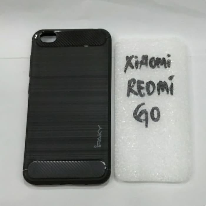 XIAOMI REDMI GO softcase ipaky silikon karet hitam mantap