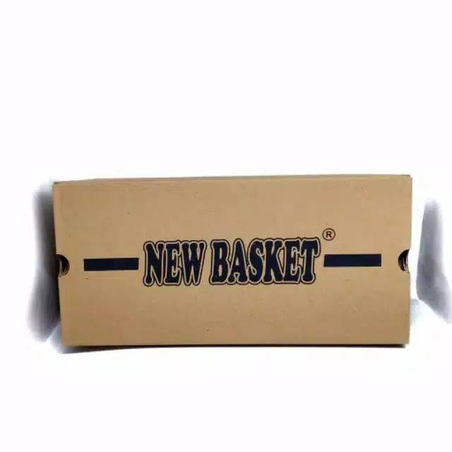 NEW BASKET 388 HC TINGGI RESLETING - SEPATU BOOT HITAM PUTIH / SEPATU SEKOLAH HITAM PUTIH RESLETING / SEPATU NEW BASKET TINGGI HITAM PUTIH