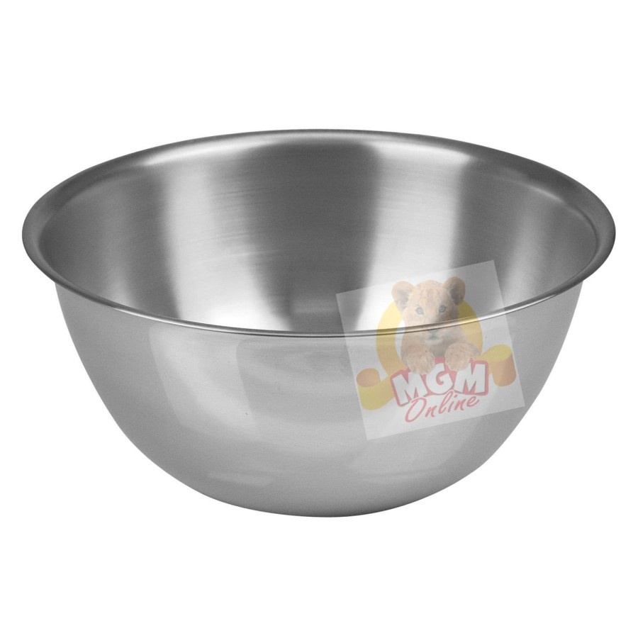 Baskom stainless 34CM TEBAL - Stainless Mixing Bowl 34cm