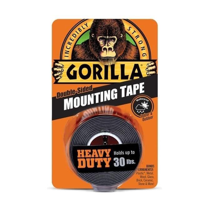 

Isolasi Dua Sisi Gorilla Mounting Tape Heavy Duty 1Inch