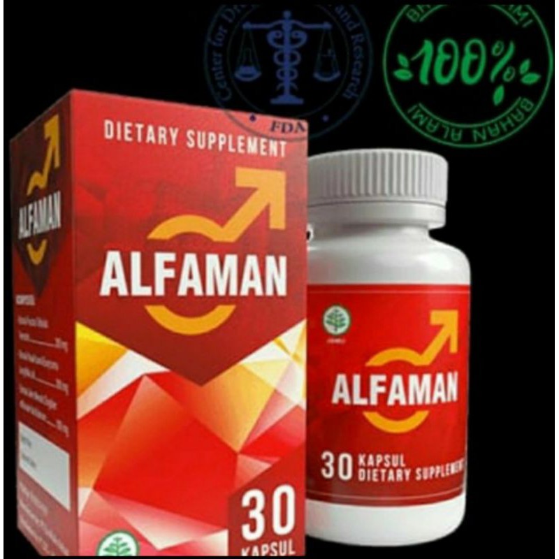 alfaman 30capsul original