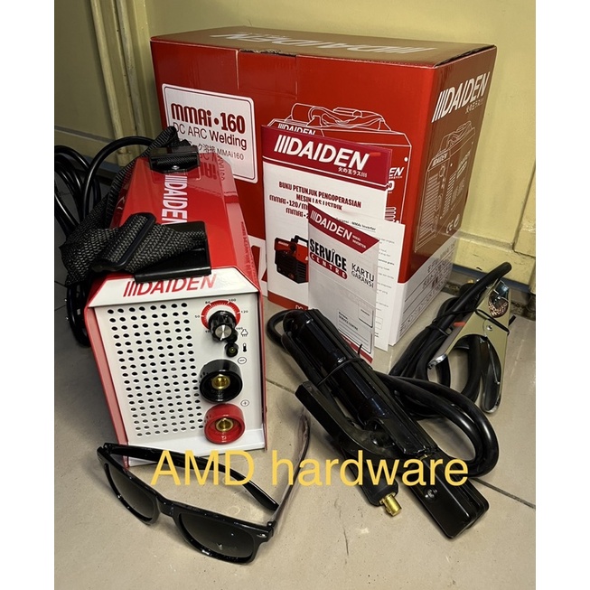 DAIDEN MMAI 160 Mesin las 160A / travo/ trafo las 160 Ampere inverter welding mmai160 Daiden Japan O