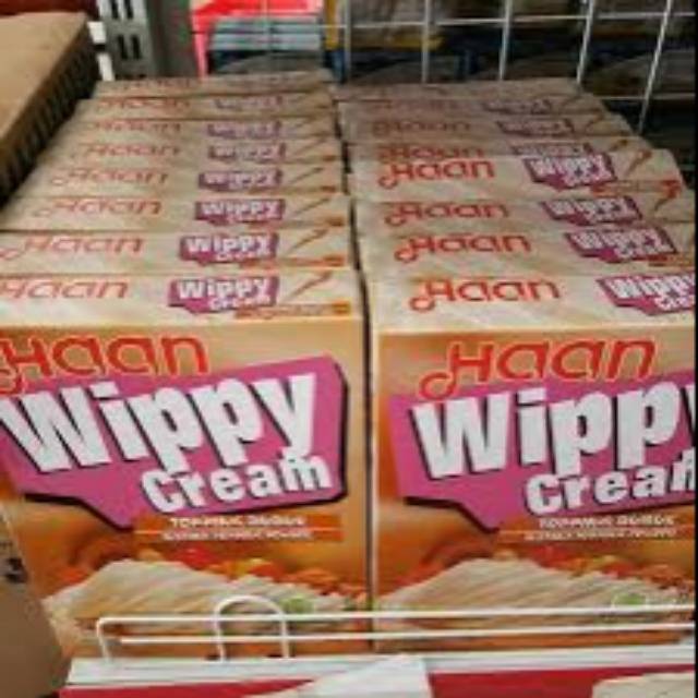 

HAAN WIPPY CREAM 400 GRAM