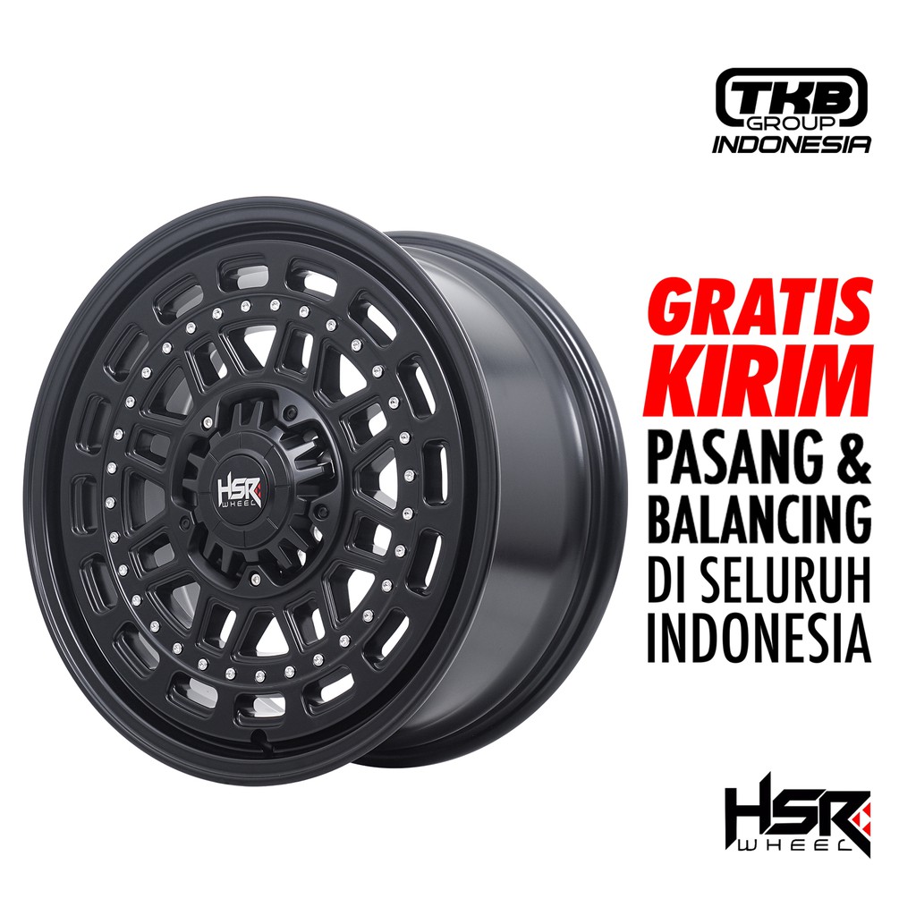 Velg Mobil Ring 17 HSR MYTH08 SW277 - PCD  H8X100-114,3 ET40