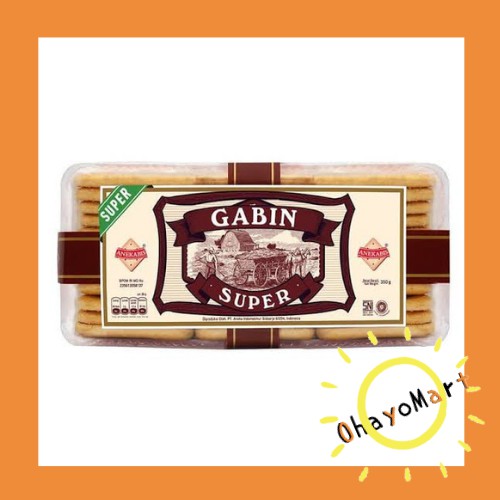 Biskuit Gabin Super / Anekabis Super biscuits 350grm