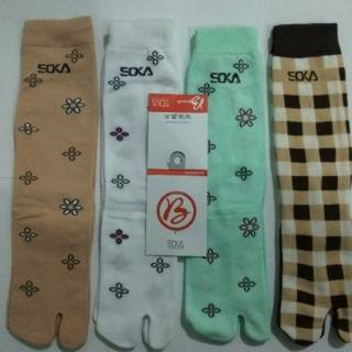  Kaos  kaki  soka  soka  mensock jempol  polos wudhu jempol  soka  