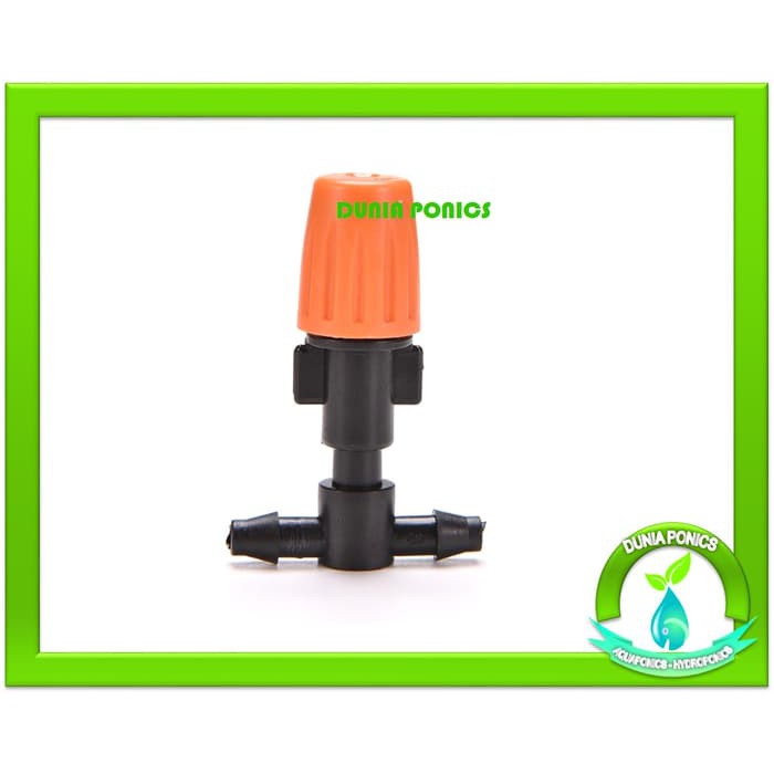 Misting Sprinkler Nozzle Tee Irrigation / Fogger Head / Kepala Fogger Pengkabutan Fogger Head + Tee
