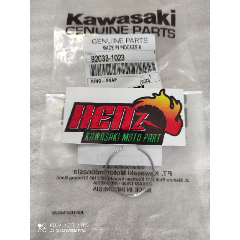 klip clip ring kawat kancing pengunci ring stoper as  skok shok sok depan kawasaki ninja r ninja rr