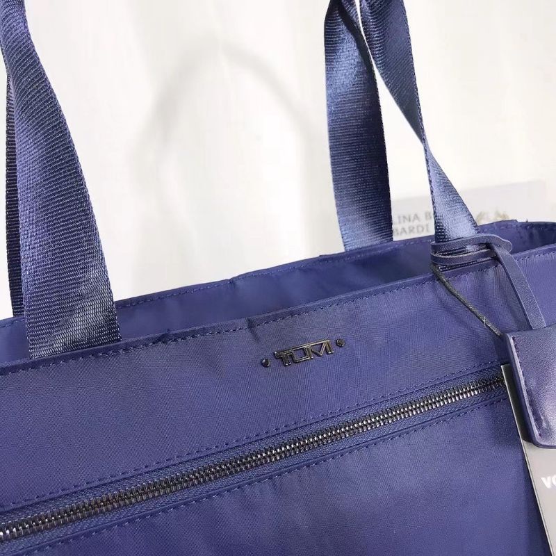 TUMI Mauren Voyageur Tote Navy/Tas Jinjing Tas Selempang Mirror Quality