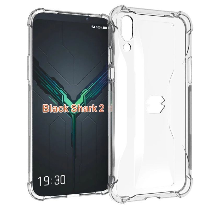Softcase Silikon Black Shark 1/Black Shark 2/2 Pro Anti-ShockProof Premium Clear Back Cover Case