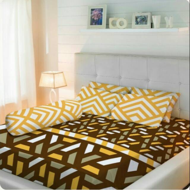 Terbaru Sprei Vallery Quincy Motif Size King No. 1 uk 180X200 Original by Internal Group