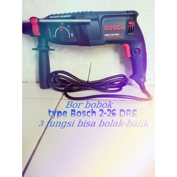 mesin bor bobok beton bor bosch 2 26 dre