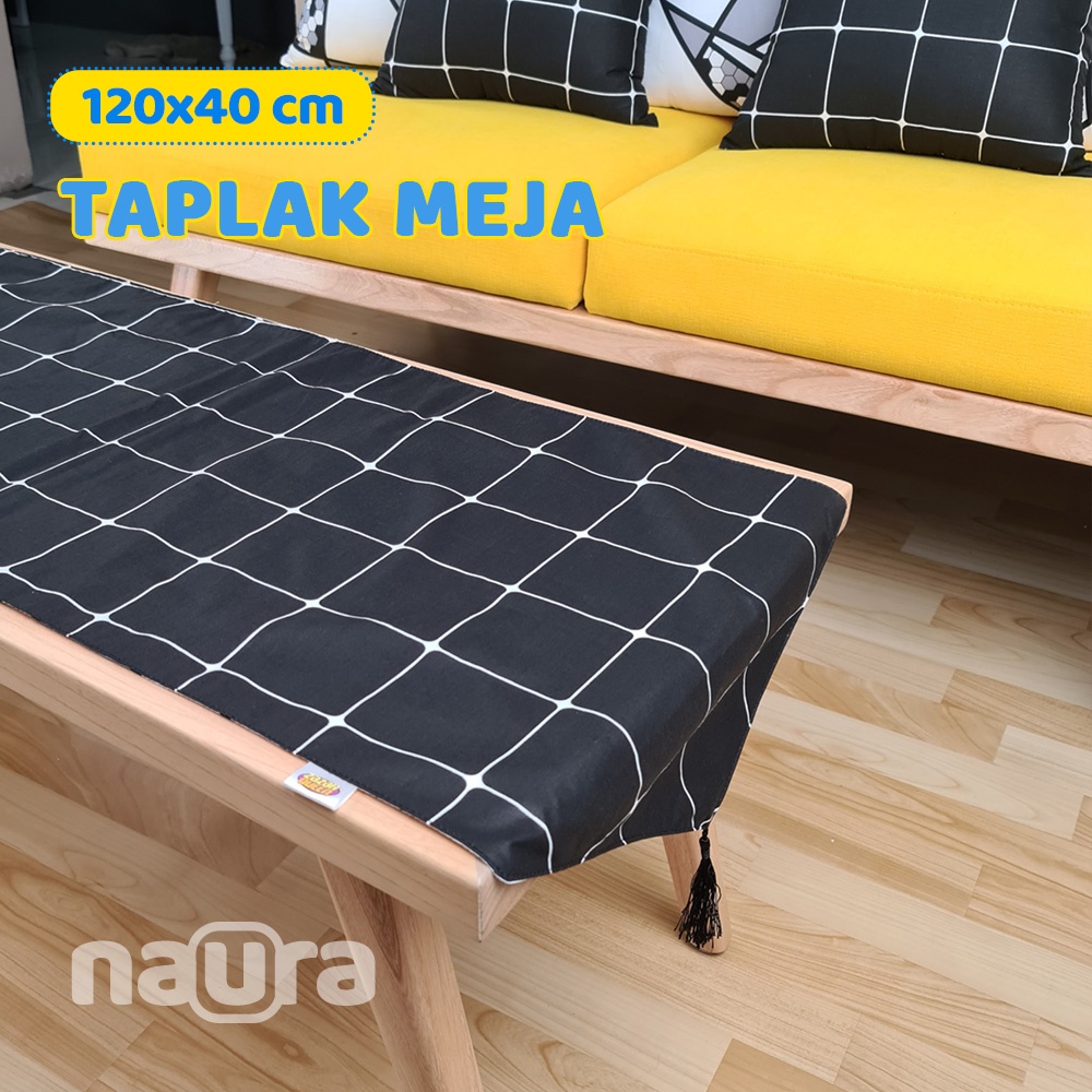 Taplak Meja Tamu Minimalis Ukuran 120 x 40 cm