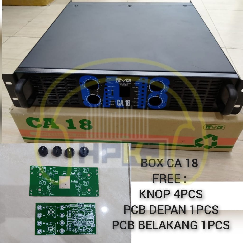 Box CA 18 CA18 4 CH 4 CHANLE 4CH box power AMPLIFIER
