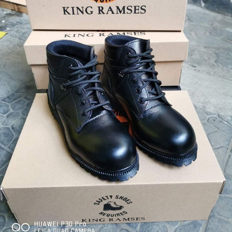 Sepatu Safety Kulit Wanita King Ramses 803 ( Produksi Sendiri )