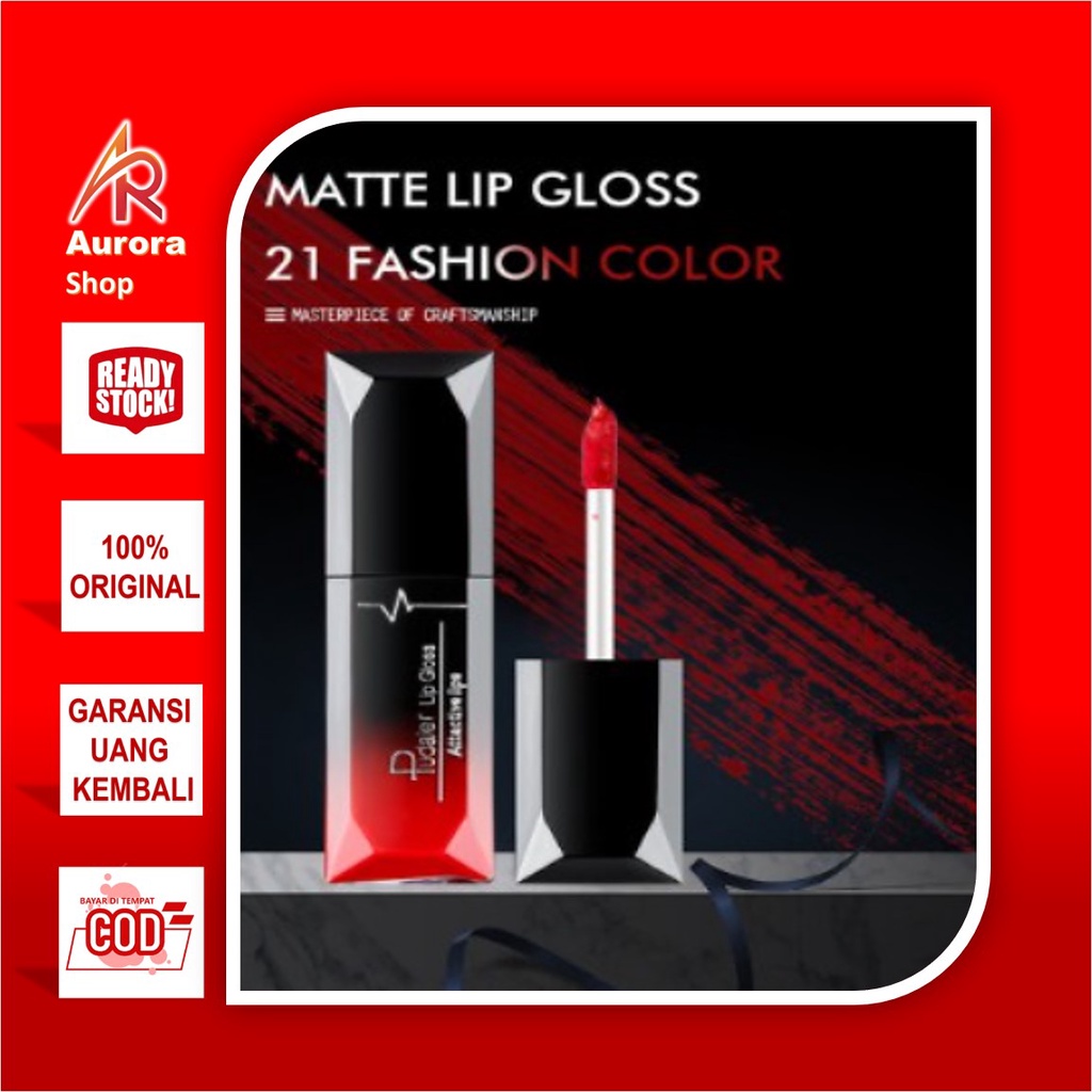 Kosmetik Bibir Pudaier lipstick cair tahan lama By AURORA