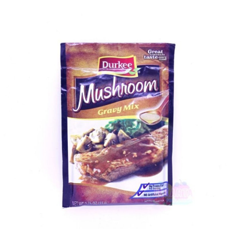 

(BUMBU INSTAN) DURKEE MUSHROOM GRAVY 22G