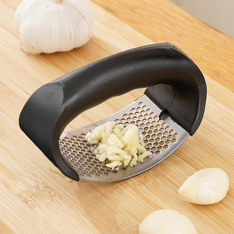 Alat Penghancur Bawang Putih Parutan Garlic Presser Penggilas Penggerus Bawang Stainless steel Garlic Ricer Chopper