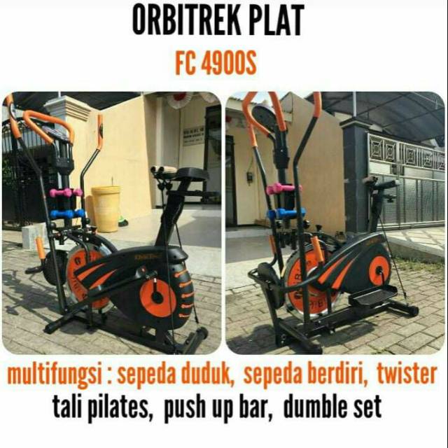 Sepeda statis olahraga Multifungsi Orbitrek