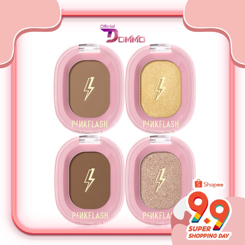 DOMMO - D8095 PINKFLASH F02 Hightliter Soft Pigment Face Contour - Colours 4