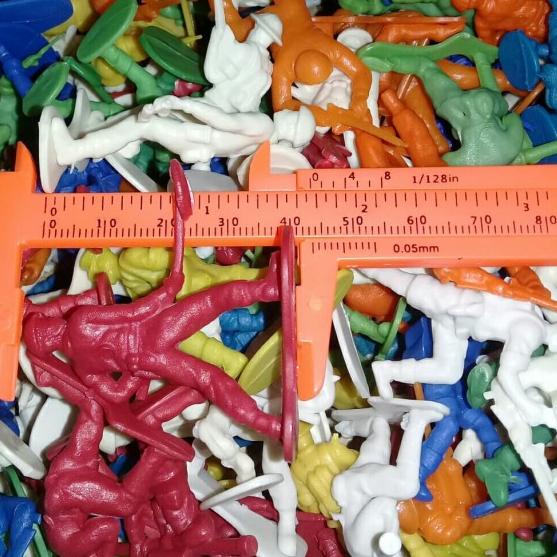 ● Mainan tentara plastik isi 100 tentara per pack ➳