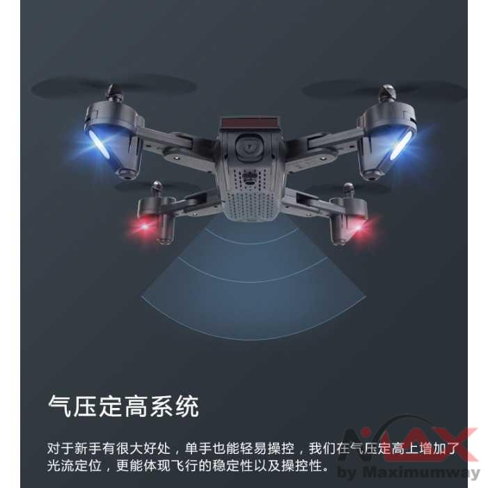 Drone selfie dengan kamera 2MP Mini &amp; Kamera Quadcopter Drone Selfie WiFi Dual Camera 2MP Remote