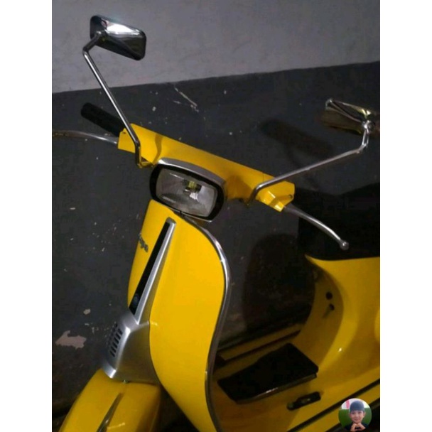 spion vespa super sprint pts px excel model kotak panjang croom bagus