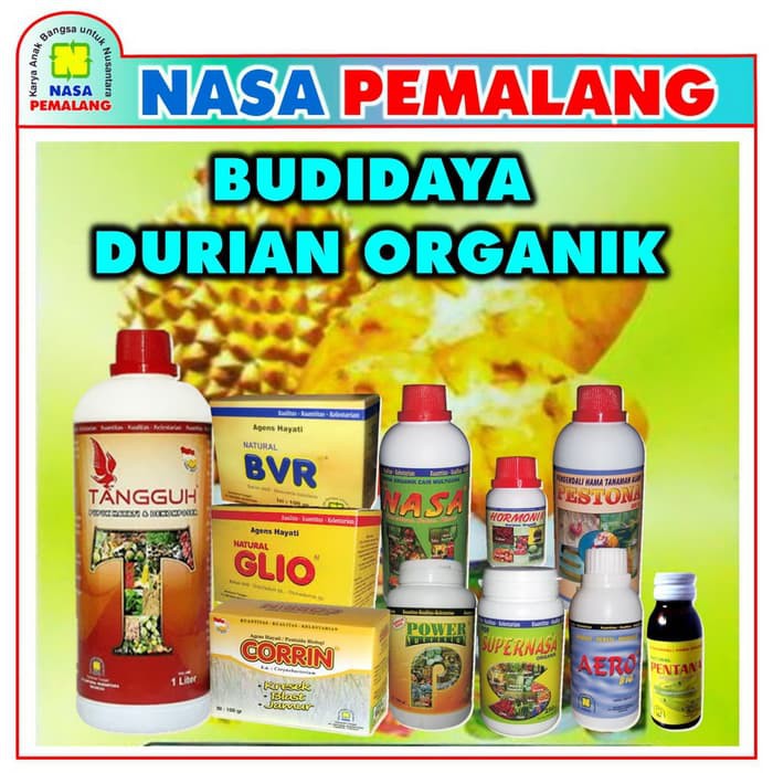 PAKET PUPUK BUDIDAYA DURIAN ORGANIK NASA LENGKAP