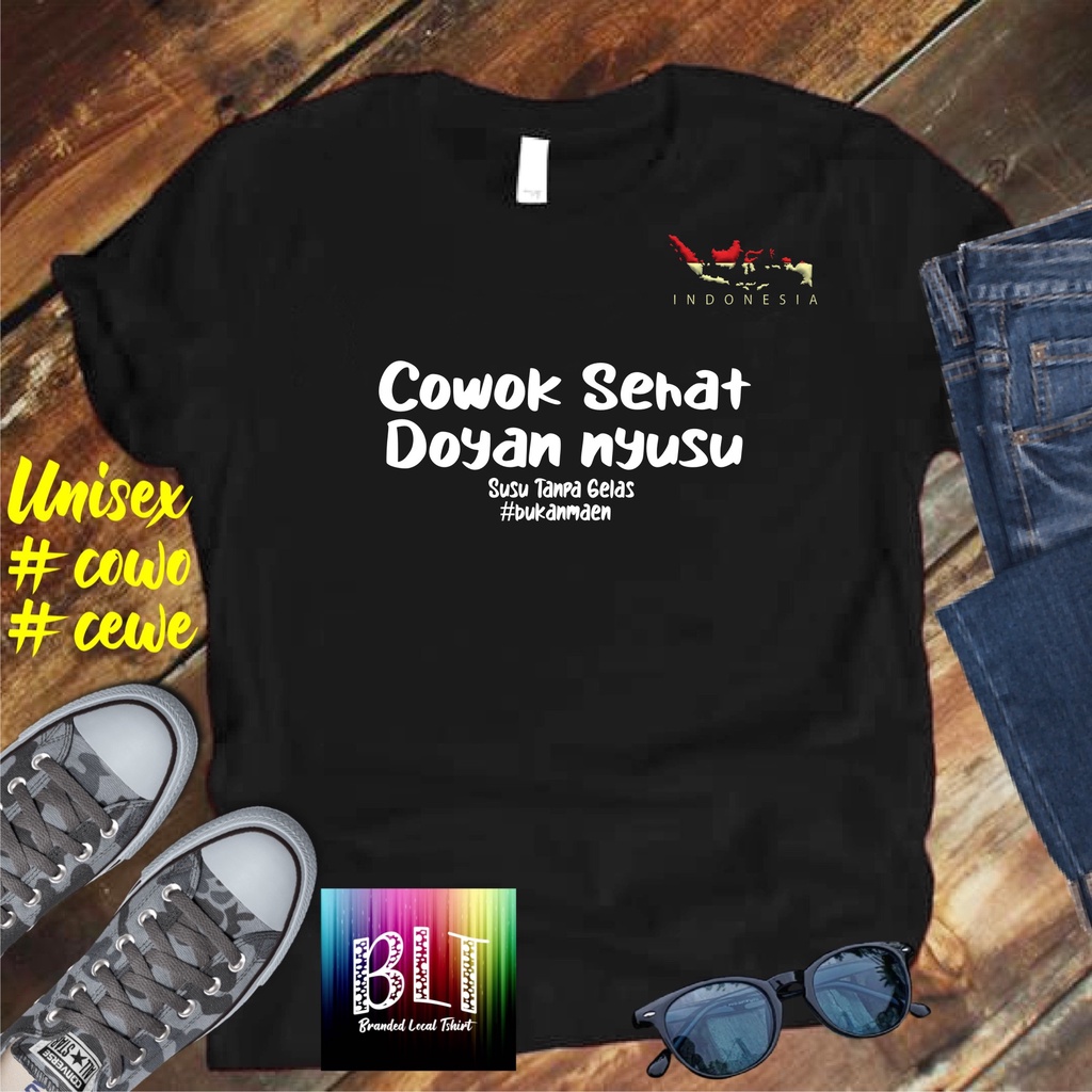 Cod/Promo Diskon Kaos  COWOK SEHAT DOYAN NYUSU  Kaos Terlaris Kualitas Terjamin/Kaos Murah/Kaos Cotton 30s/Kaos katun/Pakaian Pria pakaian Wanita/Kaos Distro Pria/Kaos Pakaian Pria Dan Pakaian Wanita/Kaos Kata2 Lucu/Kaos Viral/Kaos Promo/Best Seller