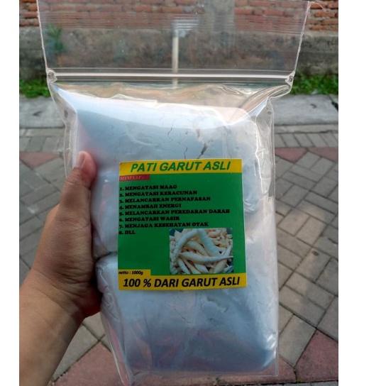 

ム TEPUNG PATI GARUT ASLI TERMURAH. BERSIH. SUPER kemasan 1KG dan 500gram パ