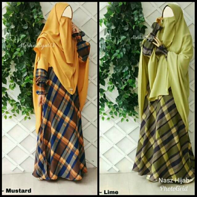Gamis ALESHA SYARI - Ayra Set