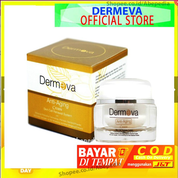 DERMEVA ANTI AGING CREAM ORIGINAL BPOM