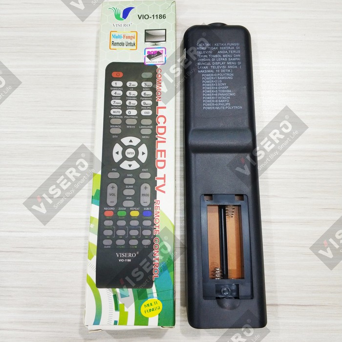 Remote Multi TV LED LCD Visero (VIO-1186)