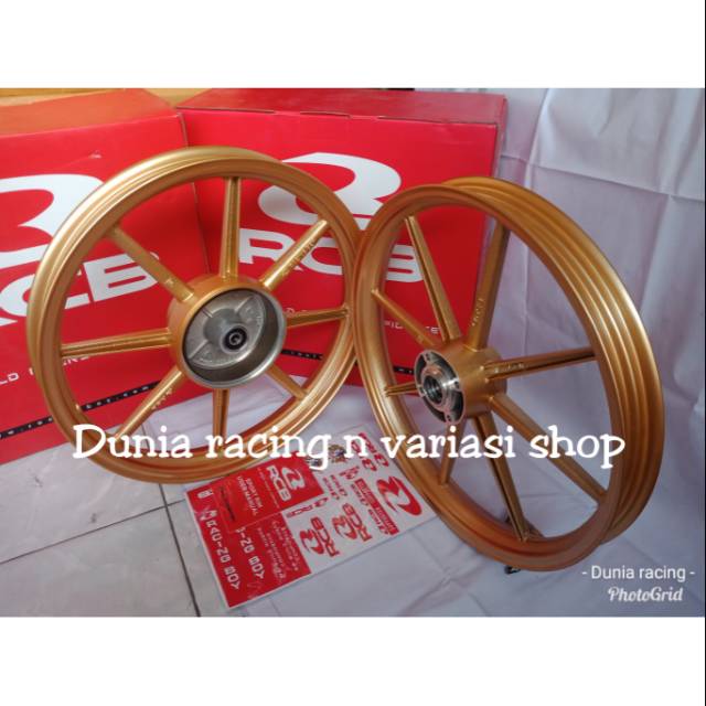 Velg RCB palang 8 Jupiter Vega ZR Jupiter mx 135 Jupiter Z1 Vega R  RCB SP811 original Gold Putih