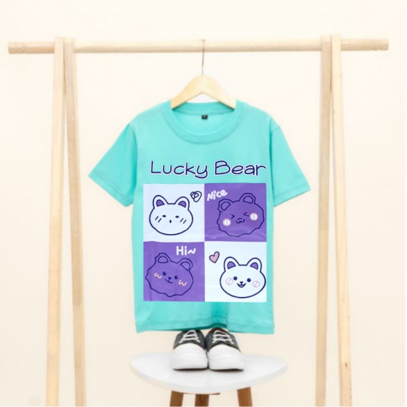 kaos anak perempuan terbaru/atasan anak perempuan lucu 1-10tahun