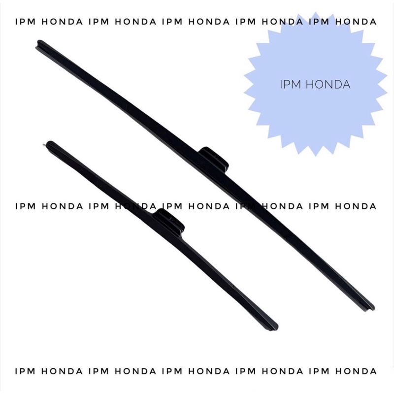 T2A Karet Wiper Blade Wiperblade Depan Honda Accord CR2 2013 2014 2015 2016 2017 2018 Panjang 26” + 18” atau 650mm + 450mm