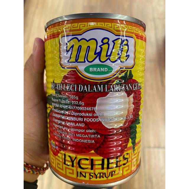 

Mili Leci / Mili Lychee / Mili Kaleng / Kaleng Syrup