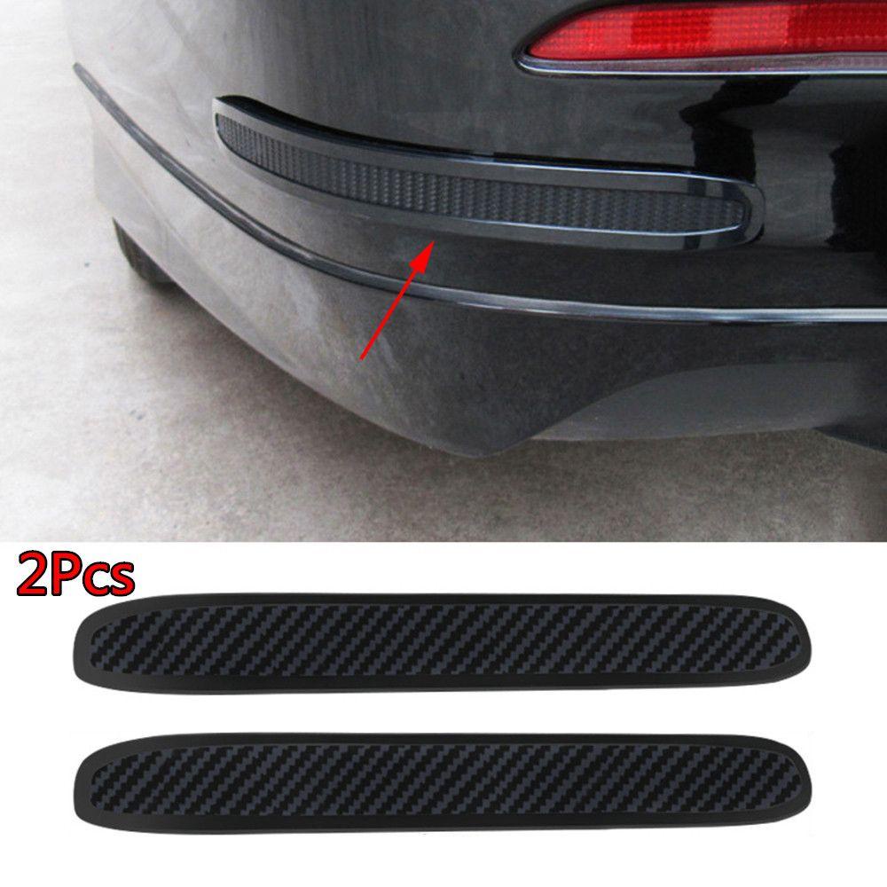 Nanas 2Pcs Strip Bumper Mobil Pelindung Karet Praktis Scratch Guard