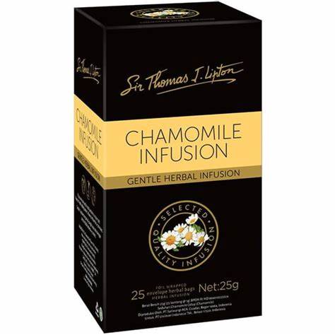 

TEH LIPTON CHAMOMILE INFUSION STL 25x 1 Gram