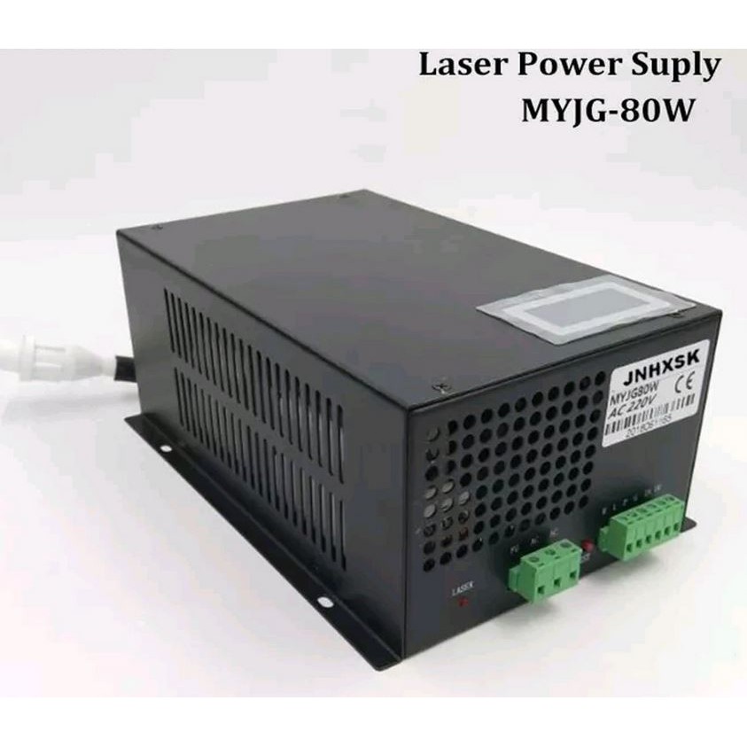 Power supply laser co2 80W power supply mesin laser co2 80w