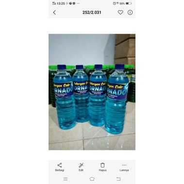 DETERGENT/DETERJEN CAIR TORNADO/DETERGENT CURAH/SABUN CUCI CAIR PAKAIAN