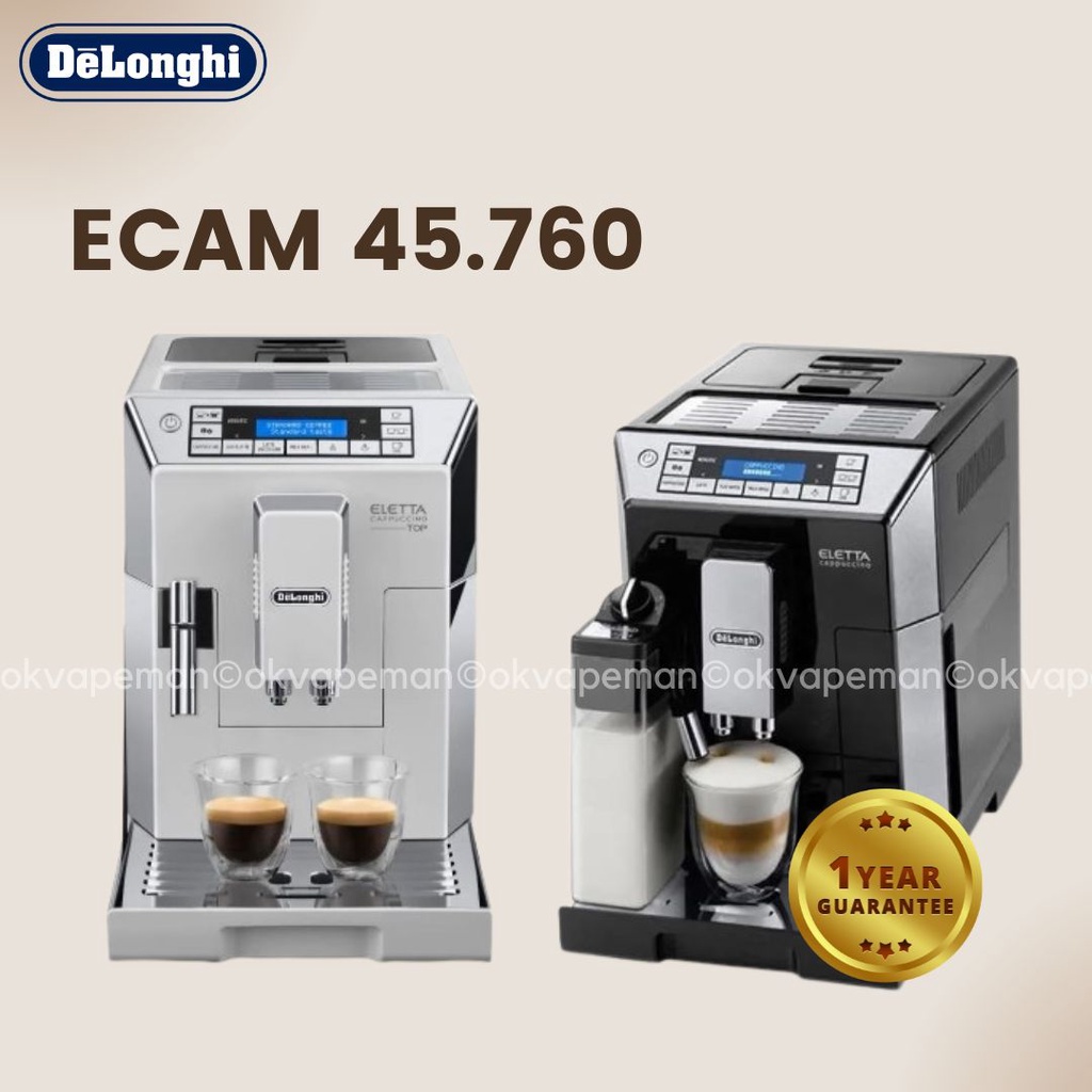 Delonghi ECAM 45.760.W Eletta / Mesin kopi ECAM 45.760.W Eletta