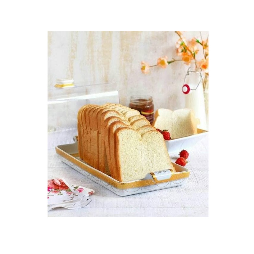 Tempat Roti Vicenza P 195 Piring Kue Persegi Vicenza