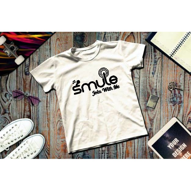 Kaos Smule [Sablon Polyflek] [Catton Combat 24s]
