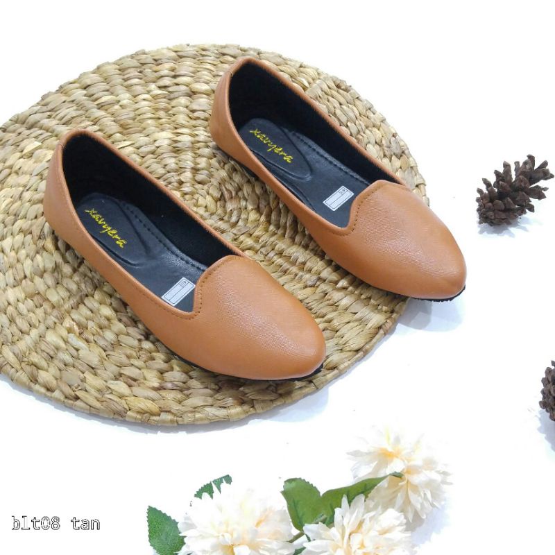 OBRAL CUCI GUDANG BORNEO BLT08 SEPATU XAVYERA FLATSHOES FLAT SIMPLE DAN KEREN