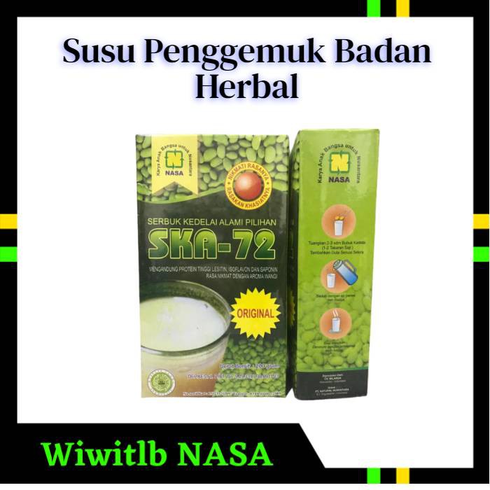 

SKAO Original NASA Susu Penggemuk Badan BPOM 200 gr