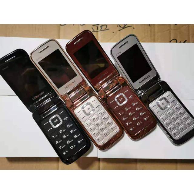 SAMSUNG LIPAT GT-C3592 DUAL SIM KAMERA READY 4 WARNA
