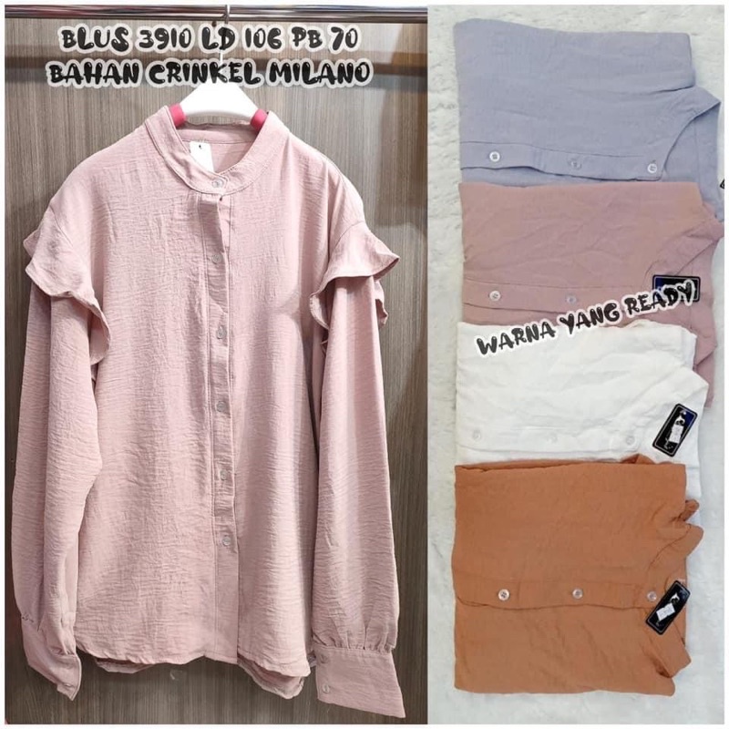 Blouse Ruffle Vintage